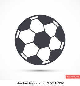 soccer ball vector icon eps 10