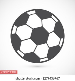 soccer ball vector icon eps 10