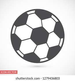 soccer ball vector icon eps 10