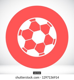 soccer ball vector icon eps 10