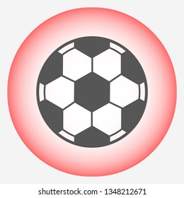 soccer ball vector icon eps 10