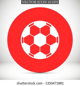 soccer ball vector icon eps 10