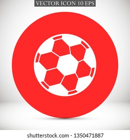 soccer ball vector icon eps 10