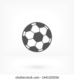 soccer ball vector icon eps 10 , Lorem ipsum Flat design