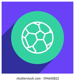 soccer ball vector icon illustration