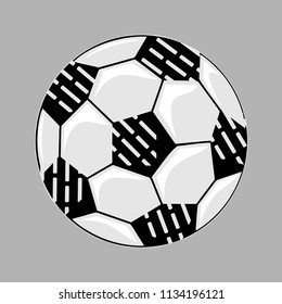 soccer ball vector illustration