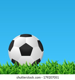 Fußballball, Vektorgrafik