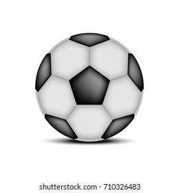 Soccer ball vector isolated