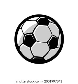 Soccer Ball Vector Isolated in White Background