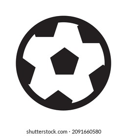 Soccer ball vector line for web, presentation, logo, Icon Symbol.