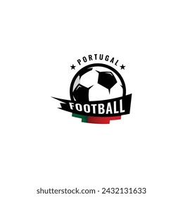 Soccer Ball Vector Logo National Flag