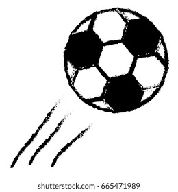 soccer balloon isolated icon
