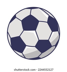 soccer balloon sport equipment icon
