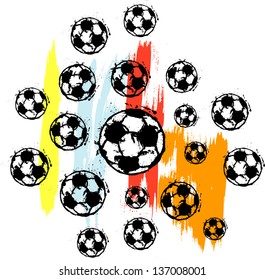 soccer balls