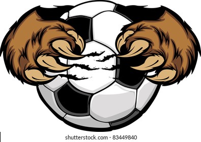 Soccer Balls With Bear Claws