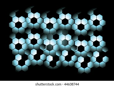 soccer balls on a black background