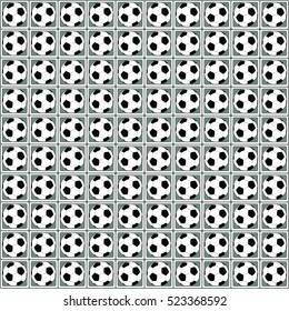 

Soccer balls in square