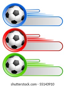 Soccer banner