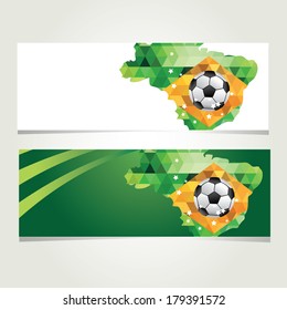 World Cup 2014 Vector Soccer Ball