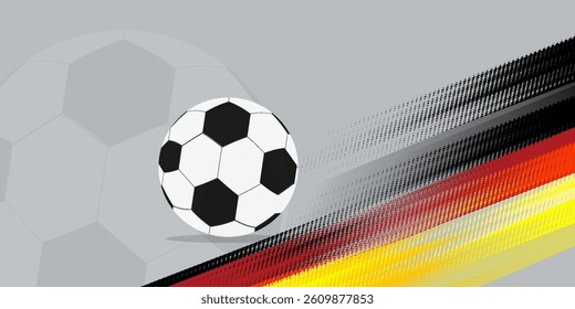 soccer banner template , germany flag, texture grunge, football cup, illustration vector
