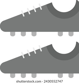 Soccer Boots icon vector image. Suitable for mobile application web application and print media.