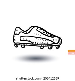 football boots sketch