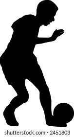soccer boy with ball