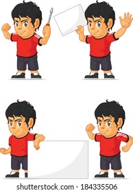 Soccer Boy Customizable Mascot 19