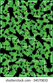 Soccer Boy Pitch Repeat
