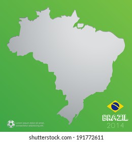 Soccer Brazil Infographic