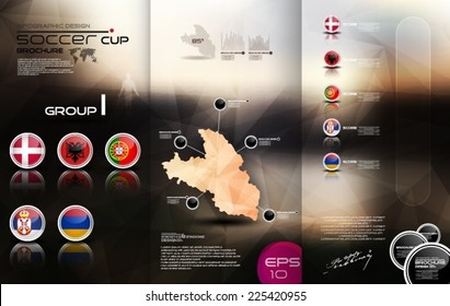 Soccer brochure design