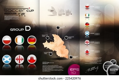 Soccer brochure design