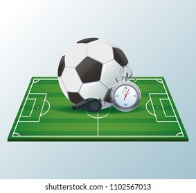 Soccer camp field
