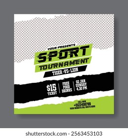 Soccer camp and sports event invitation editable social media post banner ad template and gym fitness social media square flyer poster, web banner ads template design 