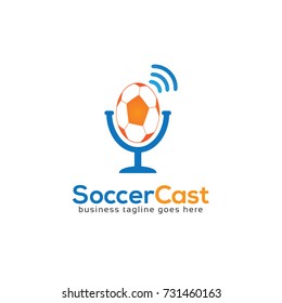 Soccer Cast Logo