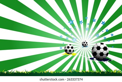 soccer celebration concept background