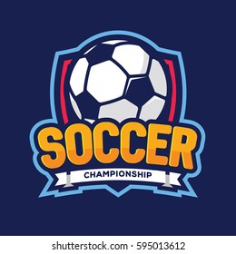 Soccer Championship Logo, American Logo Sports