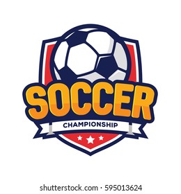 Soccer Championship Logo, American Logo Sports