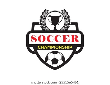 Soccer Championship Vector For Print, Soccer Championship Clipart, Soccer Championship Vector Illustration