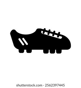 Soccer cleat icon. Simple soccer cleat icon for social media, app, and web design. Vector illustration.