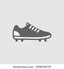 Soccer cleats icon. Simple illustration of a soccer cleat, perfect for website design or mobile apps.