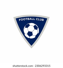 	
Soccer club emblem. Football badge shield logo, soccer ball team game club elements, Vector Logo Illustration Fit to championship or team