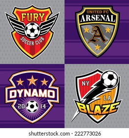 Soccer club emblem patches