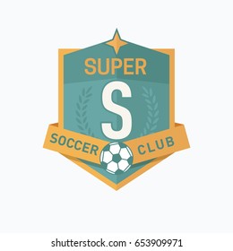 Soccer Club Logo or Badge. Football Logo Templates.