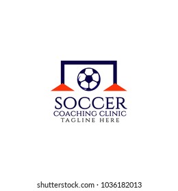 Soccer Coaching Clinic Vector Template Design