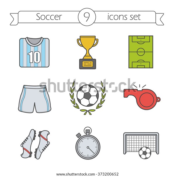 10 Soccer Colored Icons That Will Elevate Your Designs