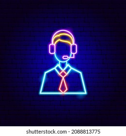 Soccer Commentary Neon Sign. Vector Illustration of Sport Promotion.