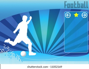 soccer concept background vector