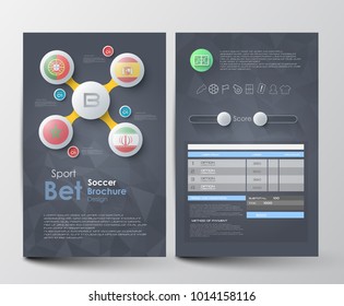 Soccer cup brochure