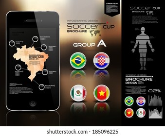 Soccer cup brochure group A